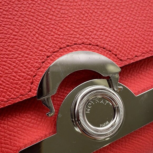 MOYNAT Moynat Regine 2-way Bag Leather Red - Picture 12 of 16